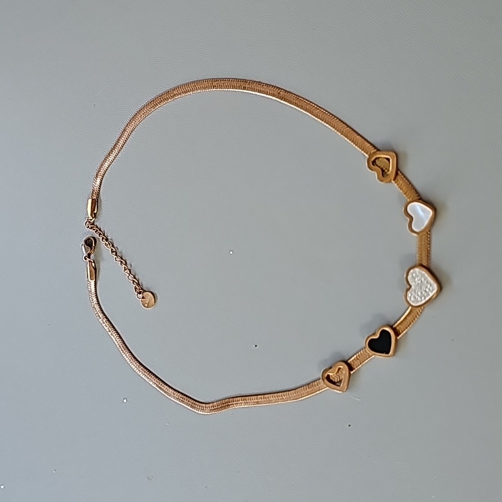 Rose gold Heart necklace